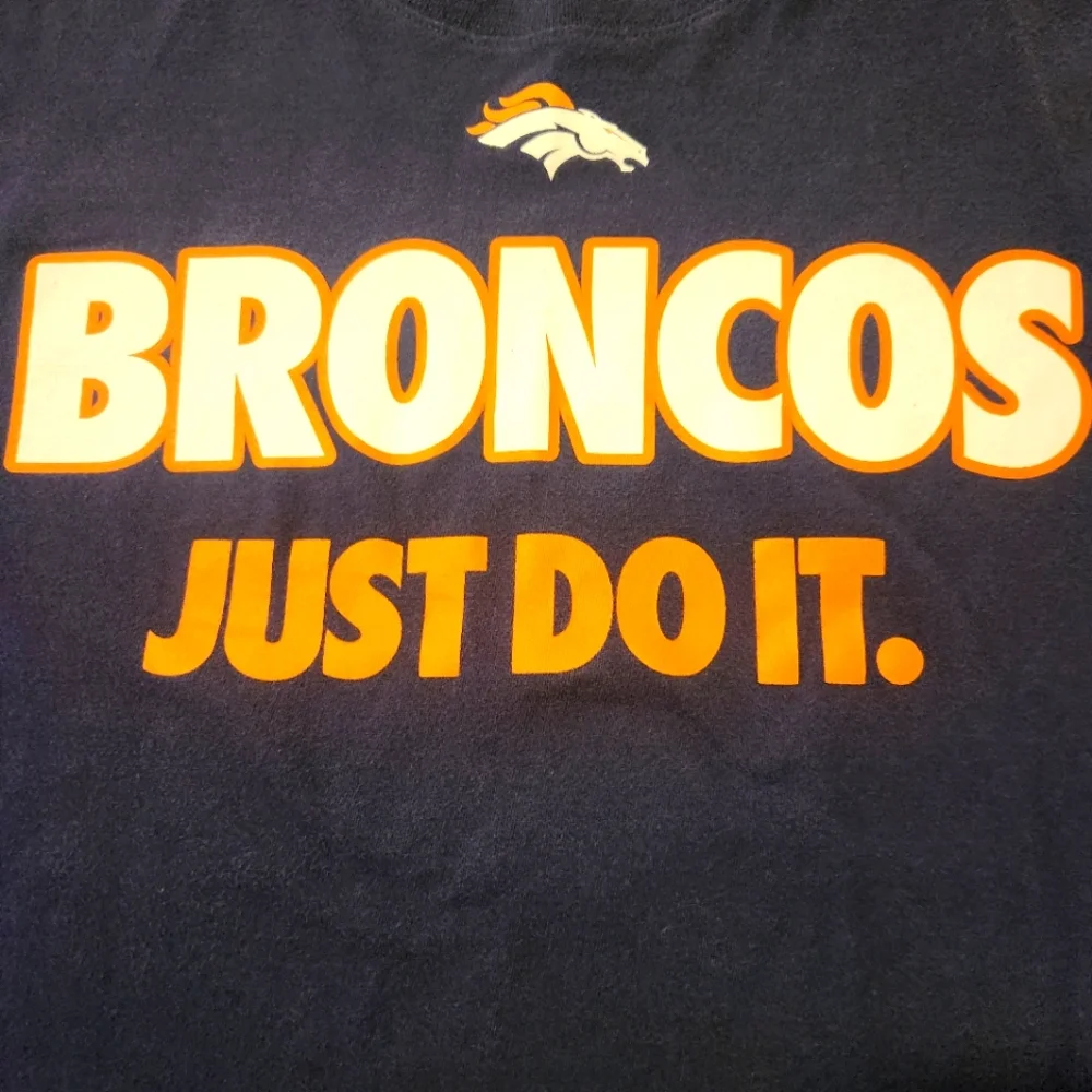 Denver Broncos Nike NFL Vintage Shirt Men's Size XL - Picture 5 of 6